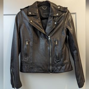 Banana Republic Classic Leather Moto Jacket